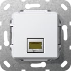 GIRA - GGI569603 MJ RJ45 Cat.6A 10 Gbit Einsatz Reinweiss