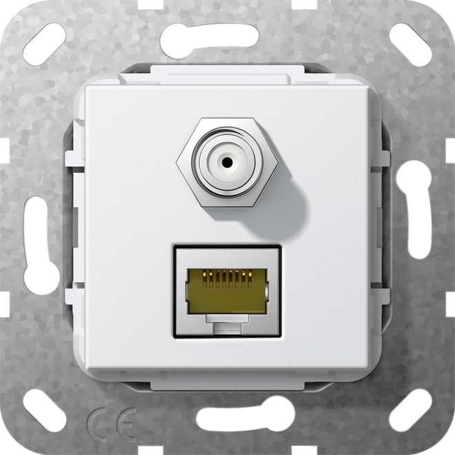 GIRA - GGI569703 JM RJ45 CAT.6A 10 GB PRESA SAT F CONN.