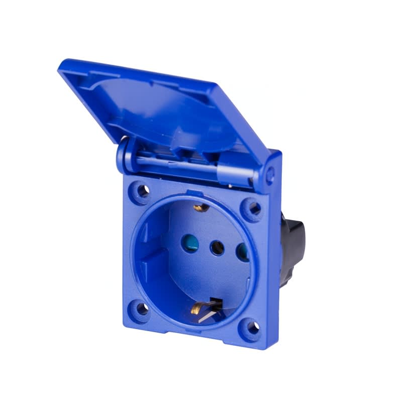 SCAME PARRE SPA - SCA570.2051 PRESA INCASSO P40 16A 250V IP54 50X60