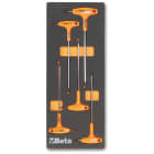 BM SPA - BMM024500055 Vassoio morbido in EVA chiavi maschio piegate con impugnatura per viti con impronta Torx®