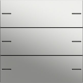 GIRA - GGI5753600 SET BIL. 3-M SENS.TATT.4.55 ACCIAIO INO