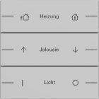 GIRA - GIR5763015 SET BIL. 3-M PERS. SENS.TATT.4.55 GRIGI