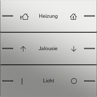 GIRA - GIR5763600 SET BIL. 3-M PERS. SENS.TATT.4.55 ACCIA