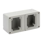 PALAZZOLI - PAL579702 TOPTER CASSETTA 2 PRESE IND. ORIZZ. IP55