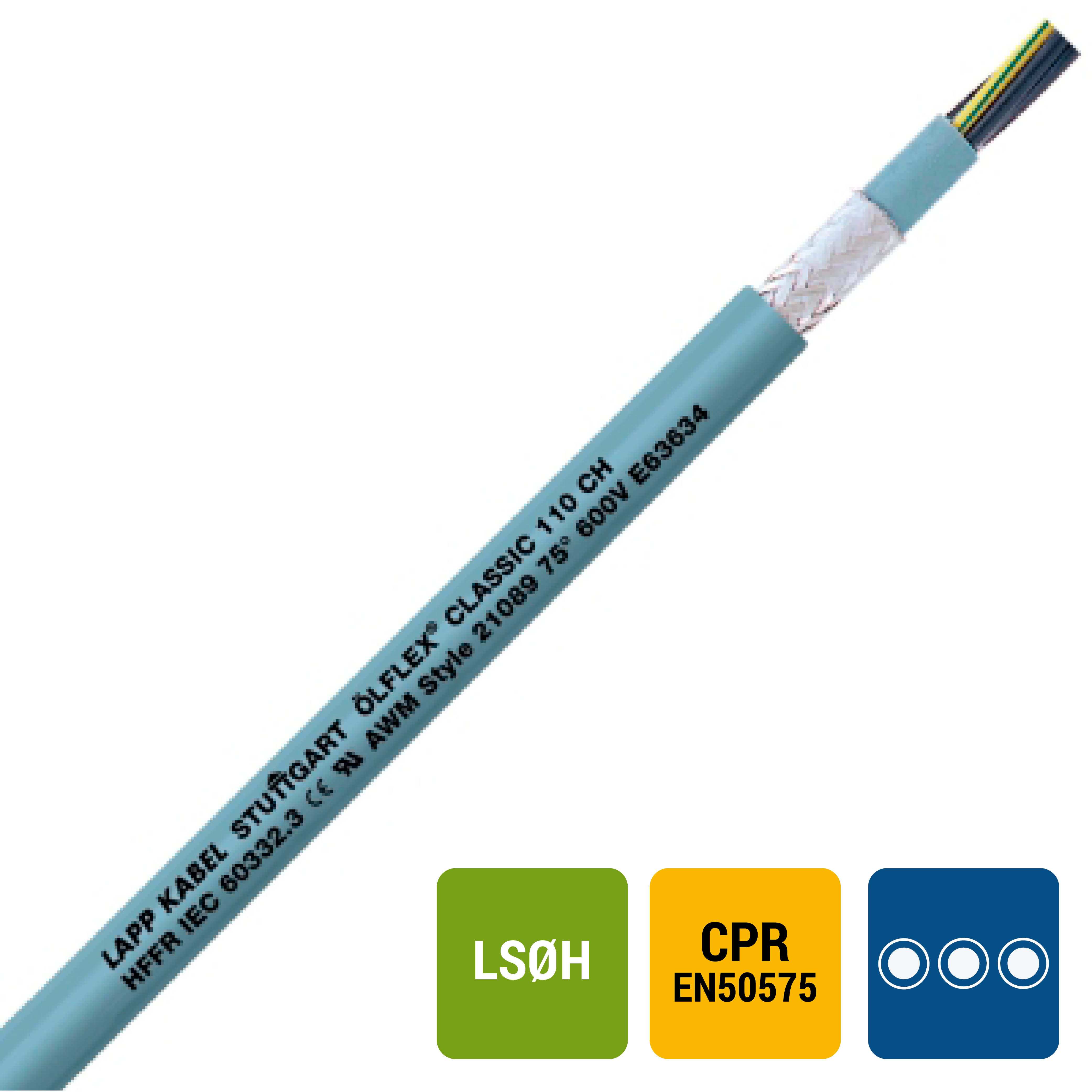 LAPP ITALIA SRL - LPP10035048/1000 OLFLEX CLASSIC 110 CH 7X0,75