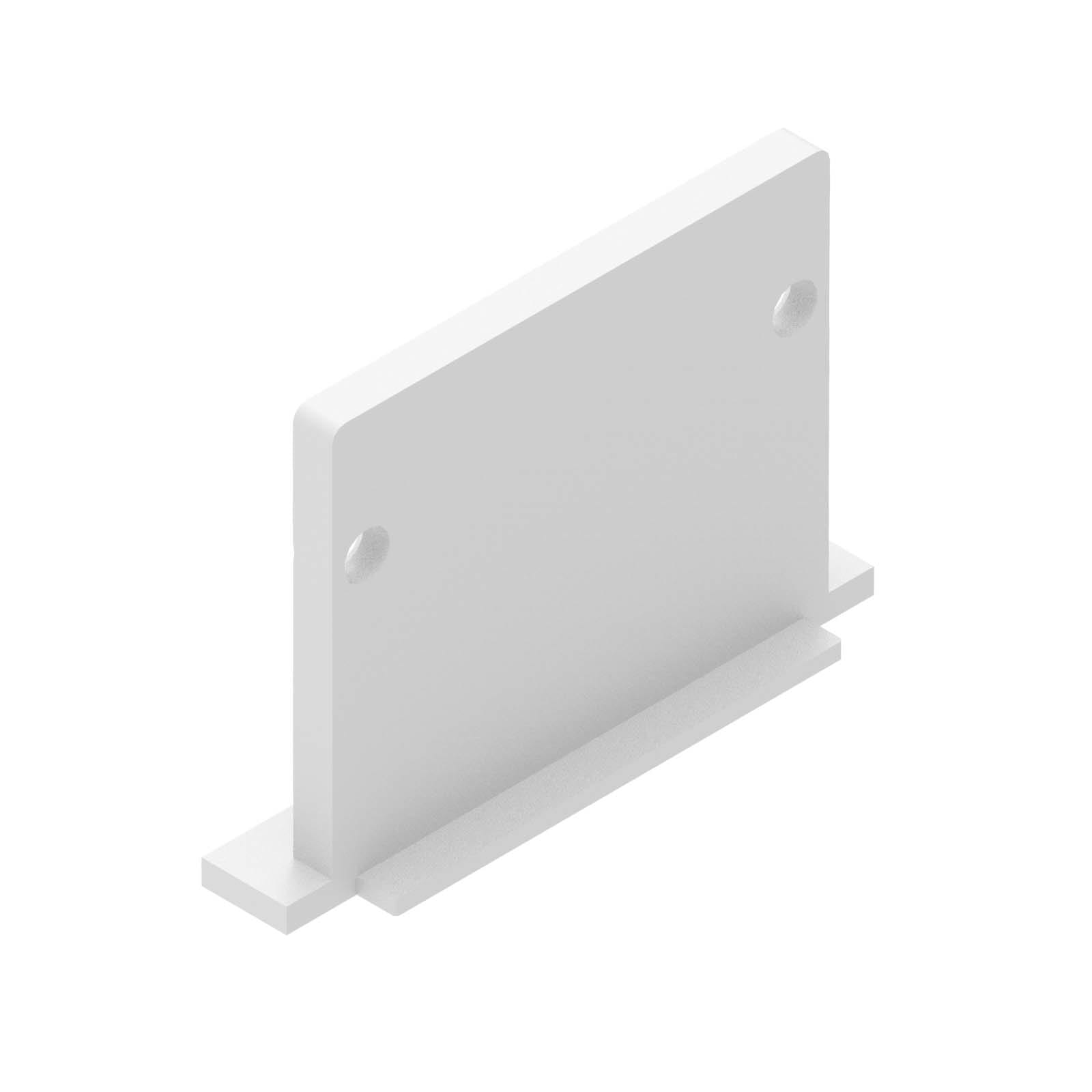 LINEA LIGHT (ILED) - ILDC-V400004 End caps for Rollip35 - 5mm - White