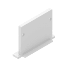 LINEA LIGHT (ILED) - ILDC-V400004 End caps for Rollip35 - 5mm - White