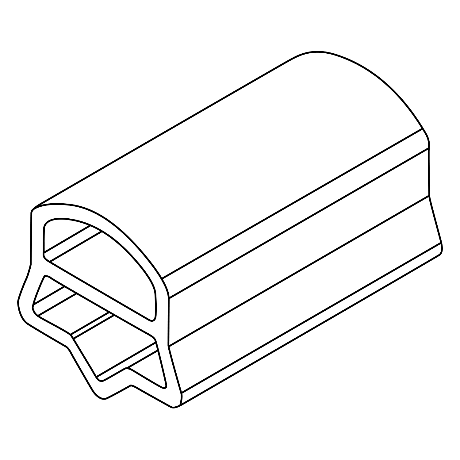 GRAFOPLAST SRL - GRA590/12 TUBETTO SLIM L=12MM D=0,5?1,2MM 1000 PZ