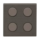 ABB SPA - ABBZ1702AN COVER ANTRACITE MOD. 2IN SR-4-N2 AN