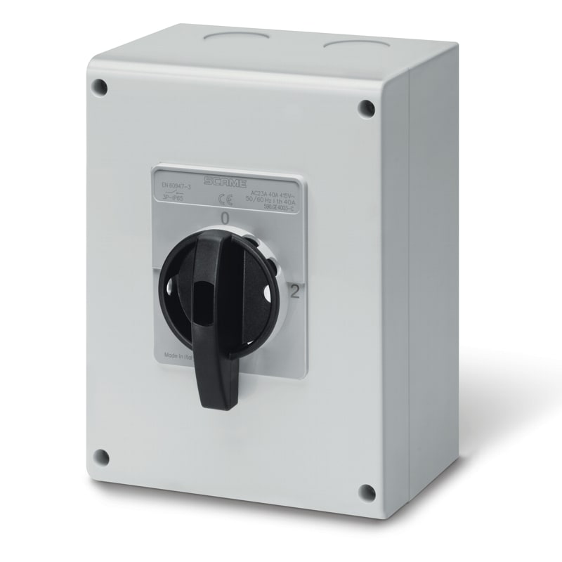 SCAME PARRE SPA - SCA590.GE6303-C COMMUTATORE IN CASSETTA 63A 3P IP55