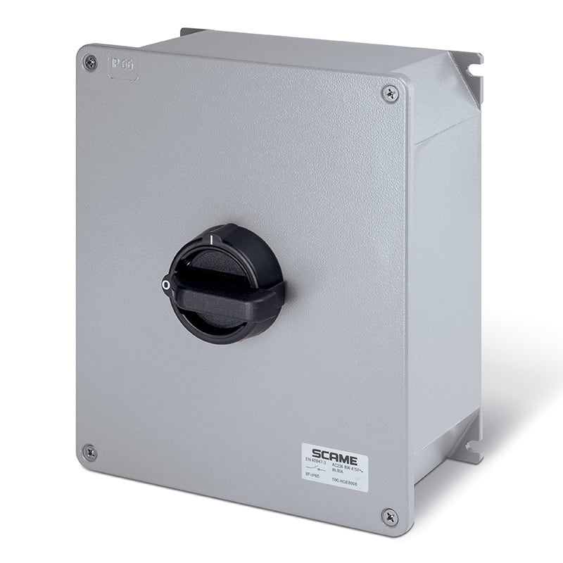 SCAME PARRE SPA - SCA590.HGE10005.W INT. DI MANOVRA/SEZ. 100A 3P+N IP65