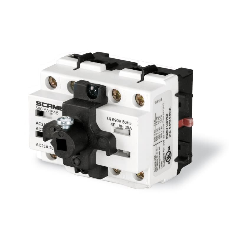 SCAME PARRE SPA - SCA590.YA204B FRUTTO INTERRUTTORE 20A 4 POLI BOX (DX)