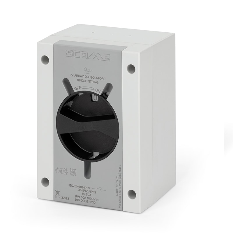 SCAME PARRE SPA - SCA590.DCGE11020 ISOLATORS USO GENERALE 1000V DC - 20A 2P