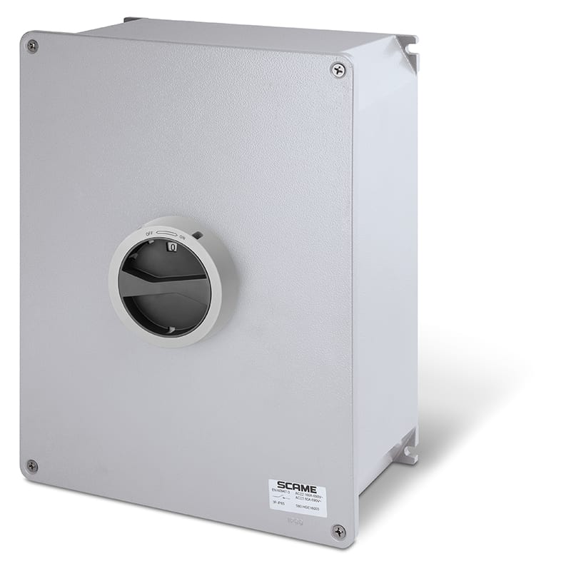SCAME PARRE SPA - SCA590.HGE16005 INT. DI MANOVRA/SEZ. 160A 3P+N IP65