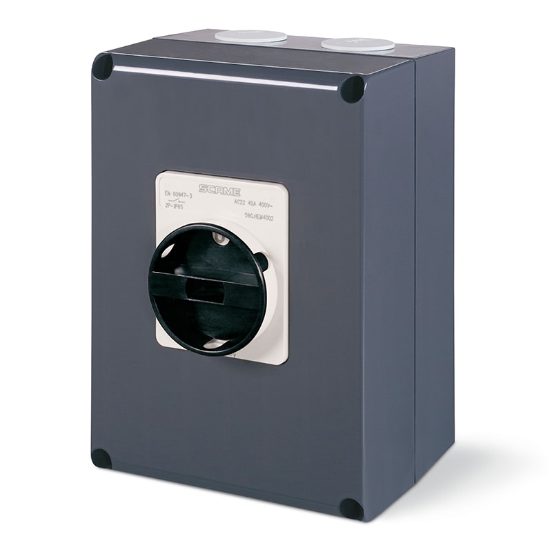 SCAME PARRE SPA - SCA590.HGE4005.W INT. DI MANOVRA/SEZ. 40A 3P+N IP66