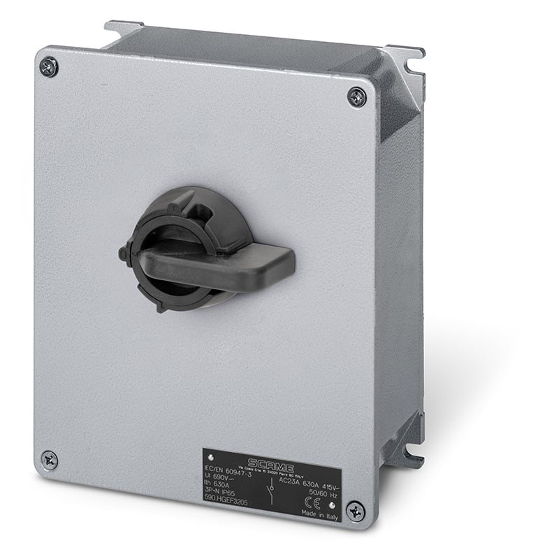 SCAME PARRE SPA - SCA590.HGEF3203 INT. DI MANOVRA/SEZ. 32A 3P IP65