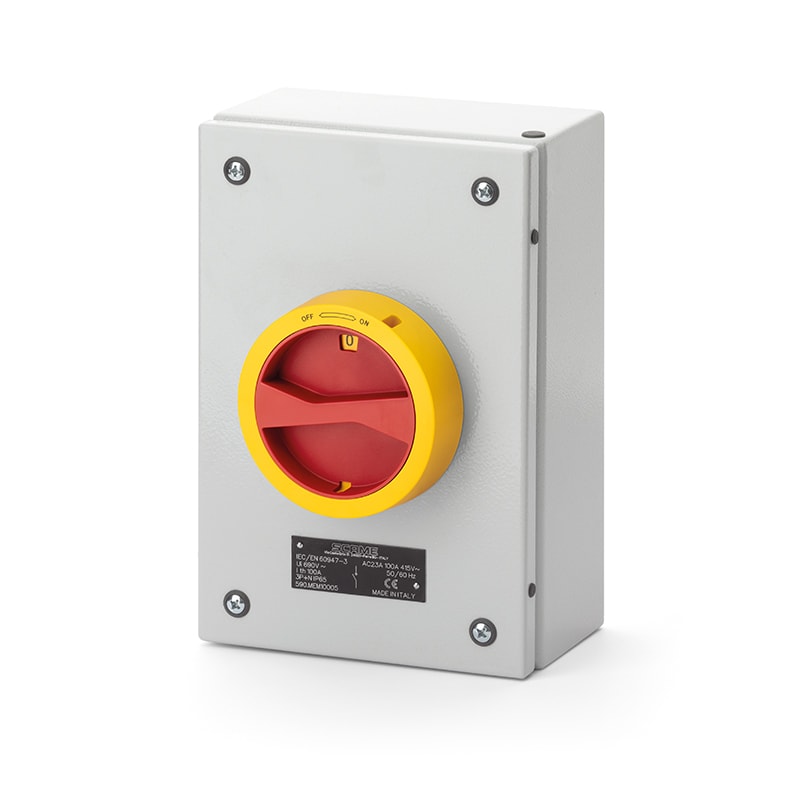 SCAME PARRE SPA - SCA590.MEM10005.SN INT. DI MANOVRA/SEZ. 100A 3P+N LINK