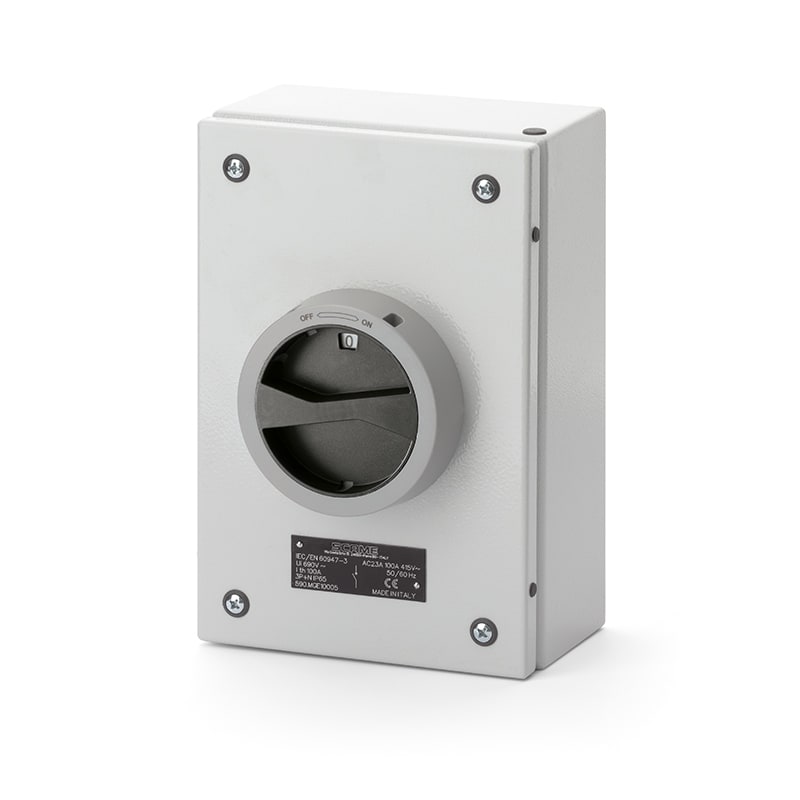 SCAME PARRE SPA - SCA590.MGE12505.SN INT. DI MANOVRA/SEZ. 125A 3P+N LINK