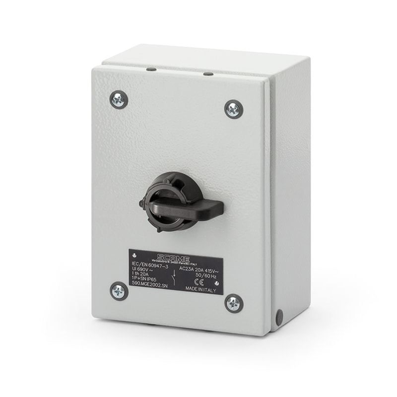 SCAME PARRE SPA - SCA590.MGE3205.SN INT. DI MANOVRA/SEZ. 32A 3P+N LINK