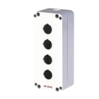 SCAME PARRE SPA - SCA590.PR04K CONTENITORE VUOTO 4 POSTI GRIGIO