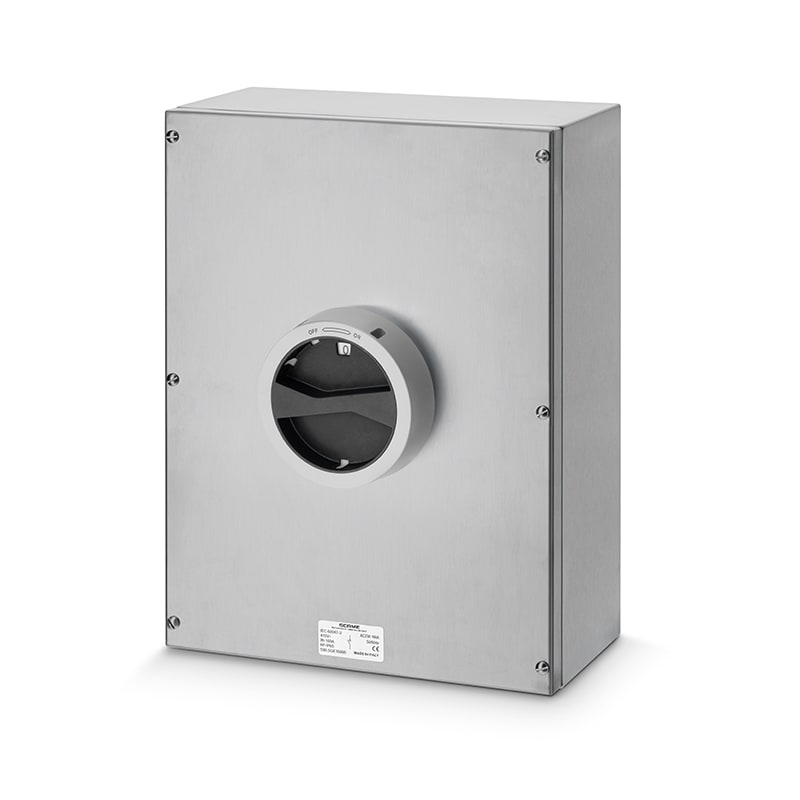 SCAME PARRE SPA - SCA590.SGE12506 ISOLATORS IN ACCIAIO 125A 6 POLI GENER.