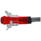 ELCART DISTRIBUTION - ERT040822000 SEGNALATORE AL NEON ROSSO 220 V