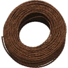 LE PROLUNGHE SAS - PRG5927/MR TRECCIA SETA 3G0.50 MARRONE MT. 100