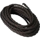 LE PROLUNGHE SAS - PRG5932/25-MR TRECCIA COTONE 3G1 MT. 25 MARRONE