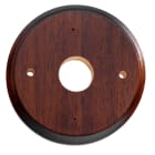 LE PROLUNGHE SAS - PRG5987 ROSETTA LEGNO NOCE D.120 MM