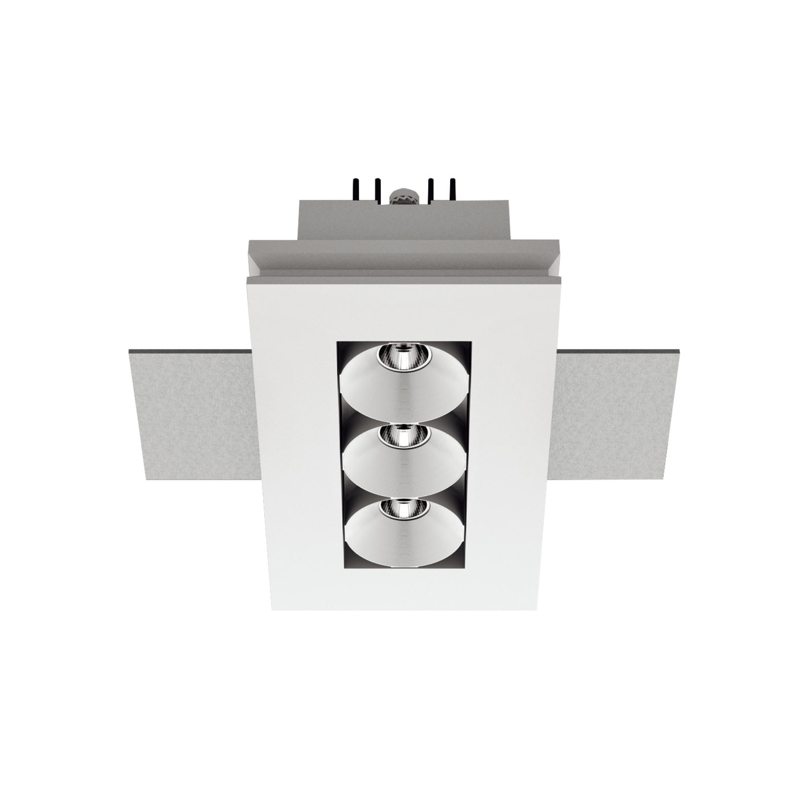 LINEA LIGHT (ILED) - ILD64547W45 GYPSUM CELL 10 3L 6WDC 630MA CL3 WH