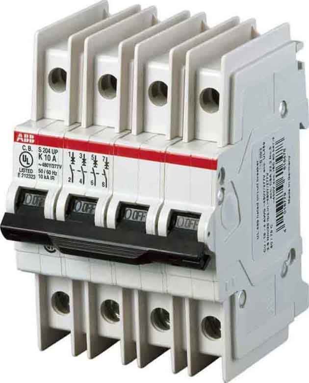 ABB SPA - ABBS594028 S204P Z40 INTERRUTTORE AUTOMATICO 25KA 4P