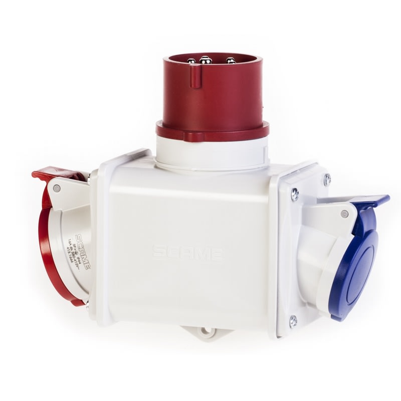 SCAME PARRE SPA - SCA600.1629 ADATTATORE 2 USCITE 3P+N 380V IP44