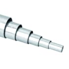 COSMEC - CSM6008-50L4 Tubo rigido in acciaio zincato non filettabile, misure 50 x 1,2 x 4000 mm