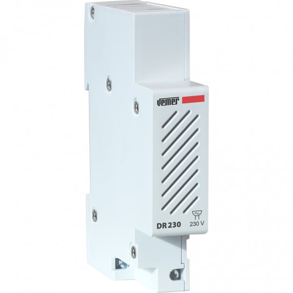 VEMER SPA - VEMVE734000 DR 230 SUONERIA 1DIN 230 VAC