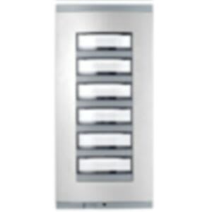 CAME SPA - CMC60101500 HPP/6 GH-PLACCA 6 PULSANTI