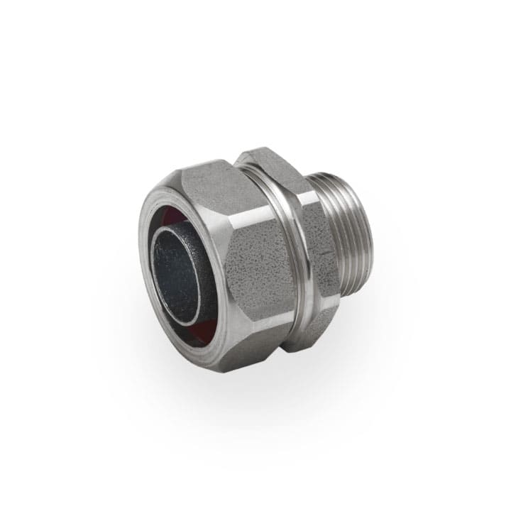 COSMEC - CSM6014XX20A RACC.INOX AISI 316L M.FISSO M20 T.FLESS.