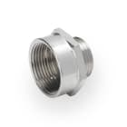 COSMEC - CSM6054-0938 Riduzione in ottone nichelato, Maschio PG09 - Femmina GAS 3/8", tipo B