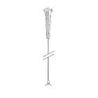ROSSINI - RSS6023-B TIGE BIANCA PER SOSPENSIONE PER SQUASH/S
