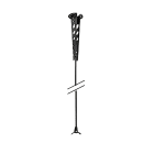 ROSSINI - RSS6023-N TIGE NERA PER SOSPENSIONE PER SQUASH/SQU