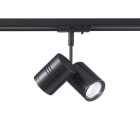 ROSSINI - RSS6036-2-N PROIETTORE NERO PER BINARIO MONOFASE GU1