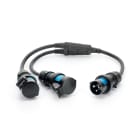 SCAME PARRE SPA - SCA605.1633/CK SDOPPIATORE MOBILE 2P+T 16A IP66/67/69