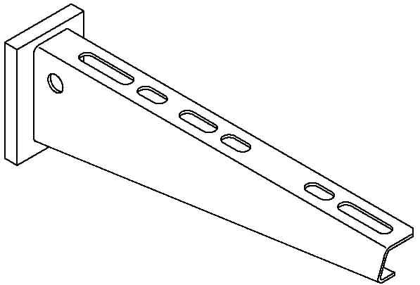 OBO BETTERMANN - OBO6421032 AW 15 31 A2 MENSOLA A PARETE