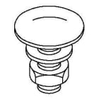OBO BETTERMANN - OBO6407536 FRS 10X25 TPS F BULLONE CON TESTA TONDA