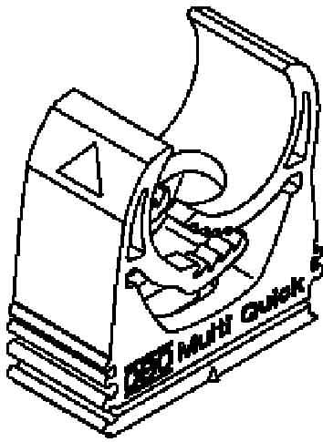 OBO BETTERMANN - OBO2153106 M-QUICK 15-19LGR GAFFETTA MULTI-QUICK
