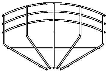 OBO BETTERMANN - OBO6002374 GRB 90 120 G CURVA 90 PASS GRIGLIATA