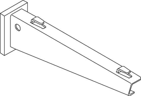 OBO BETTERMANN - OBO6420625 AWG 15 11 A2 MENSOLA A PARETE