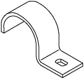 OBO BETTERMANN - OBO1014110 822 18 FT COLLARE DI FISSAGGIO