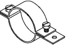 OBO BETTERMANN - OBO5102219 303 DIN-2 1/2 MORSETTO PER TUBI