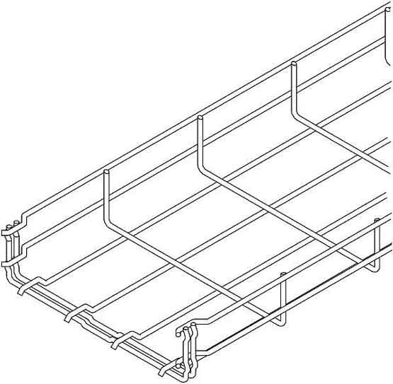 OBO BETTERMANN - OBO6001072 GRM 55 100 A2 PASSERELLA GRIGLIATA GRM