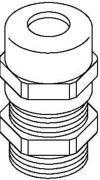 OBO BETTERMANN - OBO2085666 V-TEC PG21 MS PRESSACAVO
